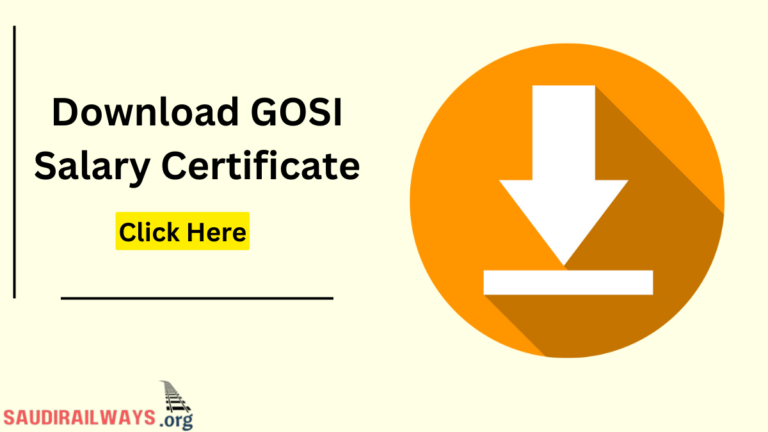How to Download GOSI Salary Certificate