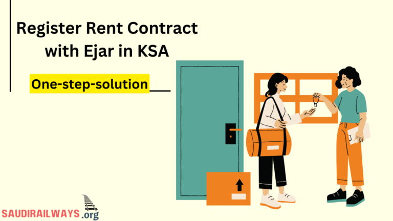 How to Register Rent Contract with Ejar in KSA