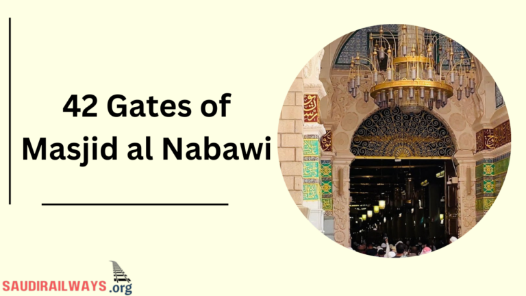 42 Gates of Masjid al Nabawi