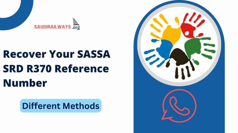 Recover Your SASSA SRD R370 Reference Number
