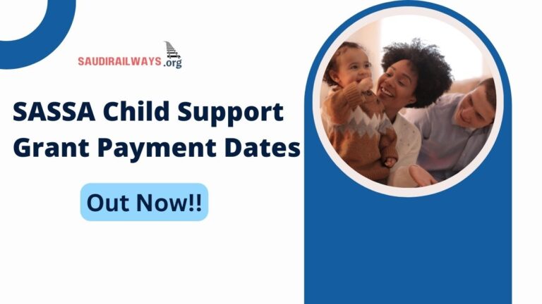 SASSA Child Support Grant Payment Dates