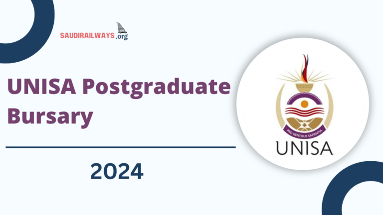 UNISA Postgraduate Bursary 2024-2025: Application Details & Apply Online Now